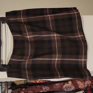 Venezia plaid wool mini 18